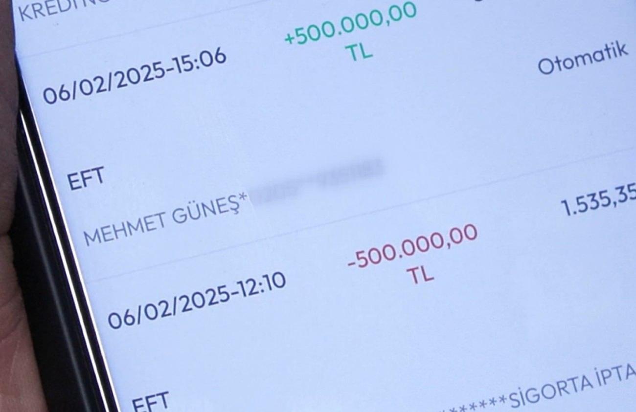 Prof Dr Mehmet Güneş adına yapılan işlemler