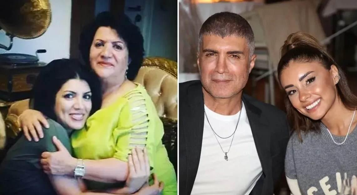 Özcan Denizin annesi ve ablası (solda), Özcan Deniz ve eşi (sağda)