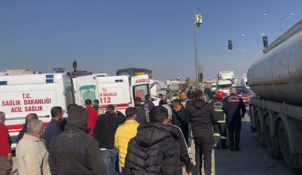 Gaziantep'te zincirleme kaza: Çok sayıda yaralı var