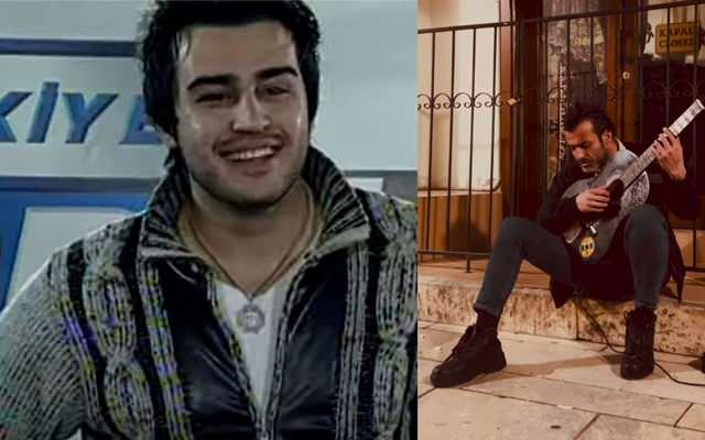 Rıza Tamer PopStar yarışmasındaki hali (solda) ve günümüzdeki hali (sağda)