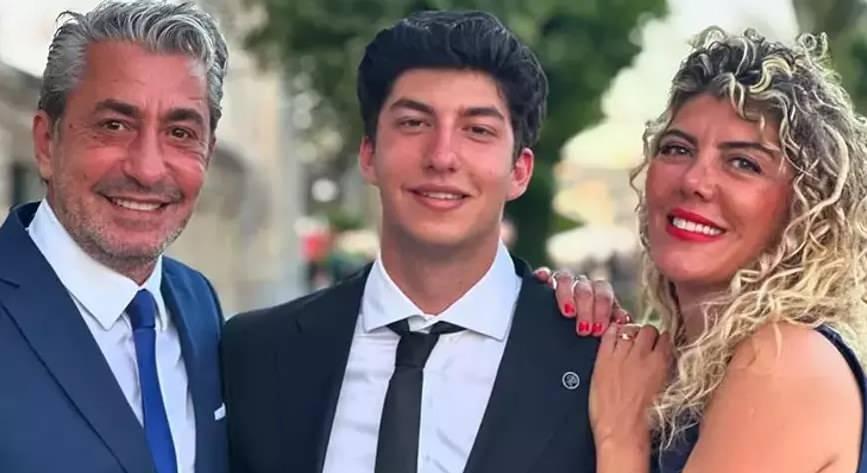 Erkan Petekkaya eşi Didem Petekkaya ve oğulları Cem Cano