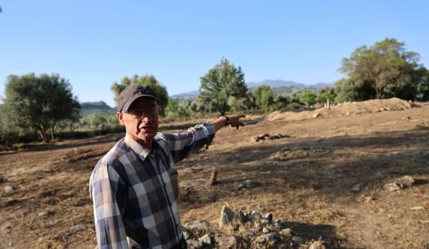Efeler Belediyesi ecdat mezarlarını iş makinesi ile yıktı iddiası