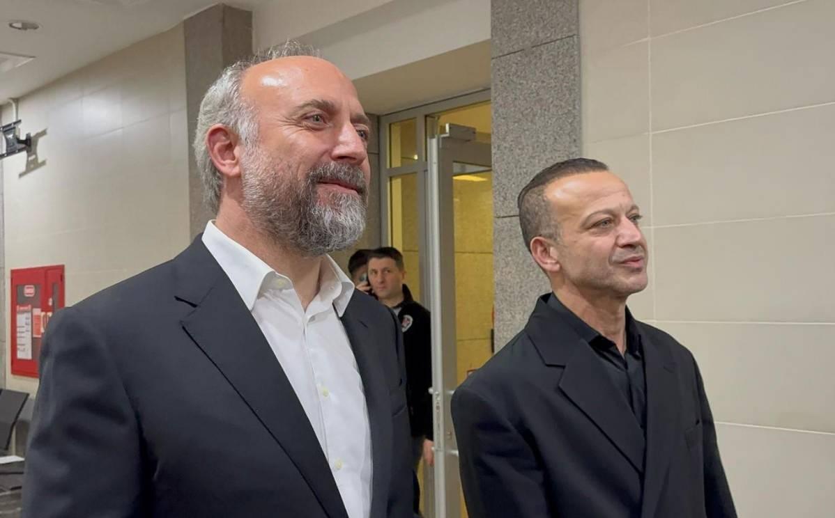 Halit Ergenç ve Rıza Kocaoğlu 