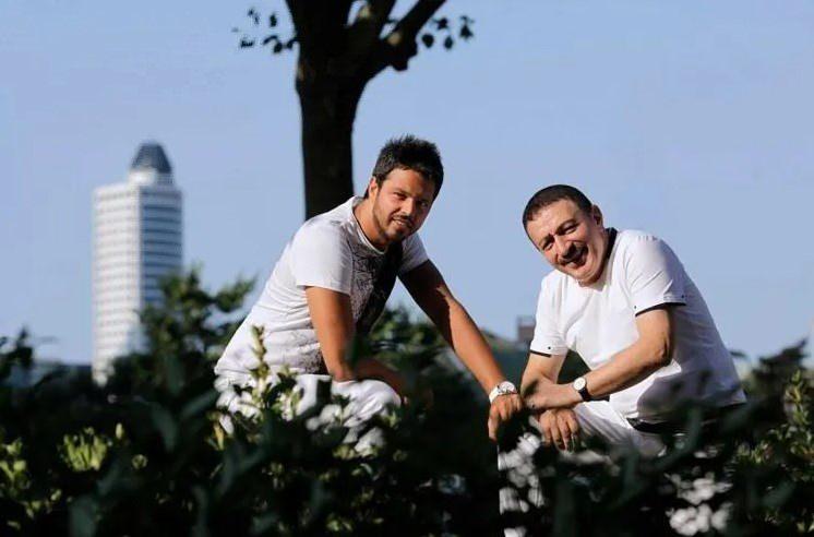 Mustafa Topaloğlu ve oğlu Çağlayan Topaloğlu