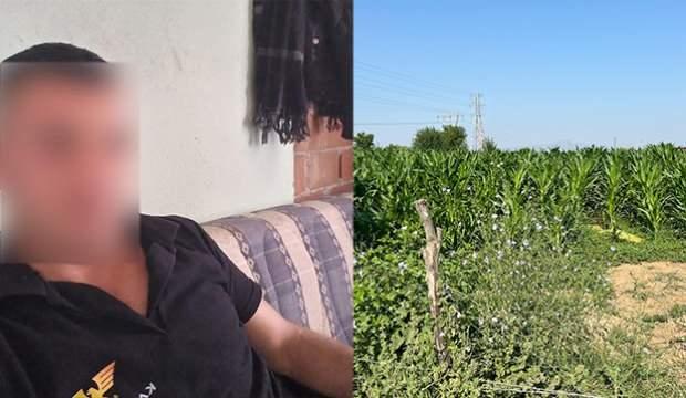 Tarlada korkunç cinayet: Sulama yaparken akrabası tarafından öldürüldü