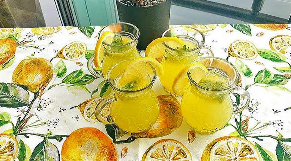 Itır aromalı limonata tarifi