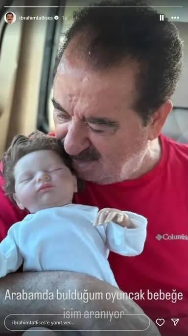 İbrahim Tatlıses bebek paylaşımı