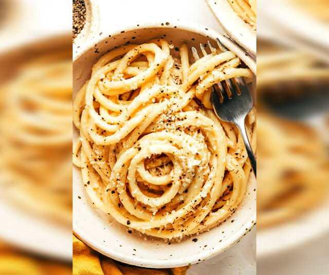 Spaghetti Cacio e Pepe