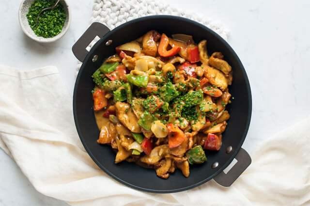 Satay soslu tavuk tarifi