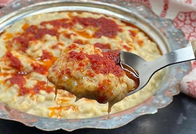 Bir kaşık tavuklu keşkek