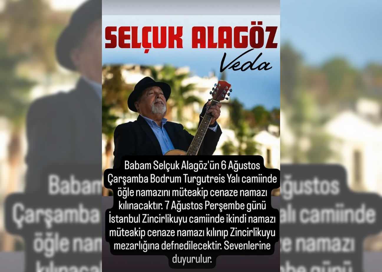 Selçuk Alagöz cenaze programı