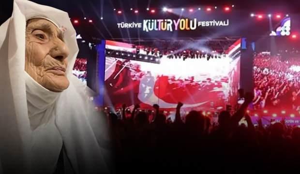 Erzurum Kültür Yolu Festivali’ne katılan 92 yaşındaki Şefika ninenin viral olan paylaşımı
