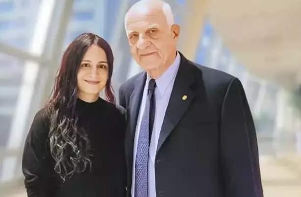 İpek Kıraç ve babası İnan Kıraç 