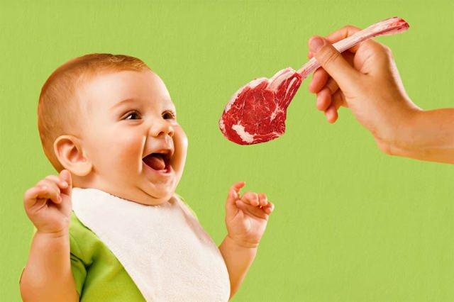 “Etobur bebek” (Carnivore Baby) akımını temsil eden görsel