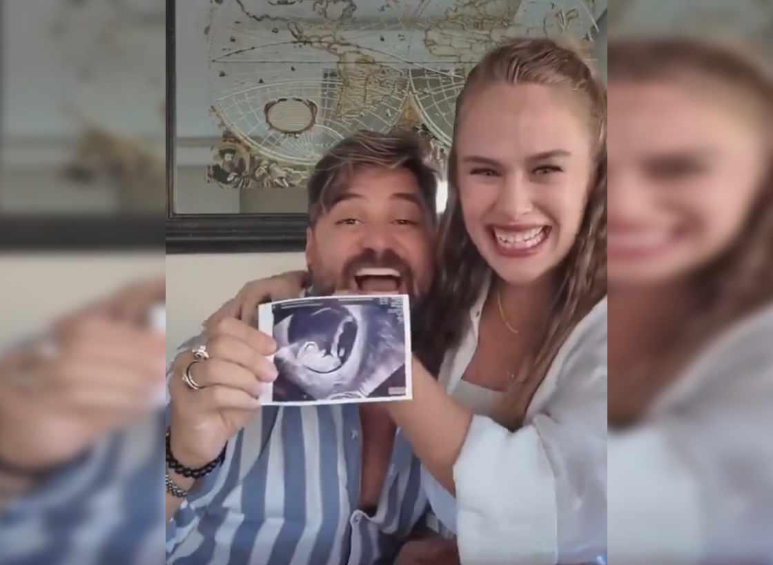 Ceyhun Fersoy ve Begüm Önerin bebek müjdesi verdiği anlar