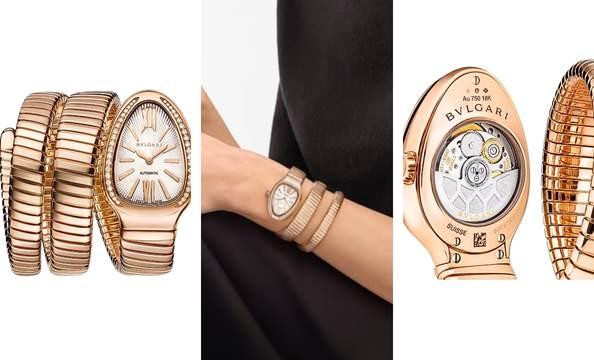Yılan Blvgari Serpenti model kadın kol saati