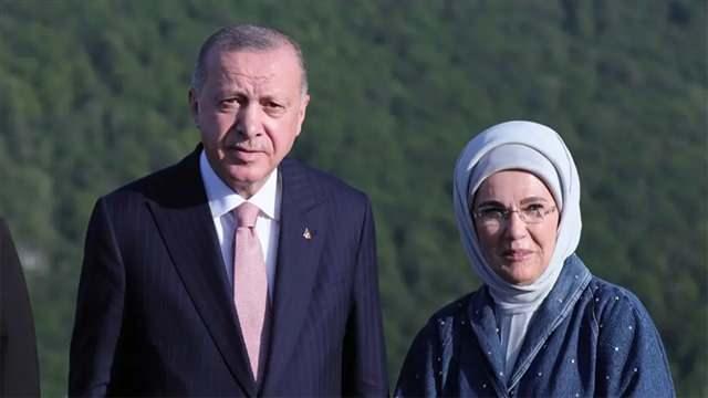 Cumhurbaşkanı Recep Tayyip Erdoğan ve eşi Emine Erdoğan