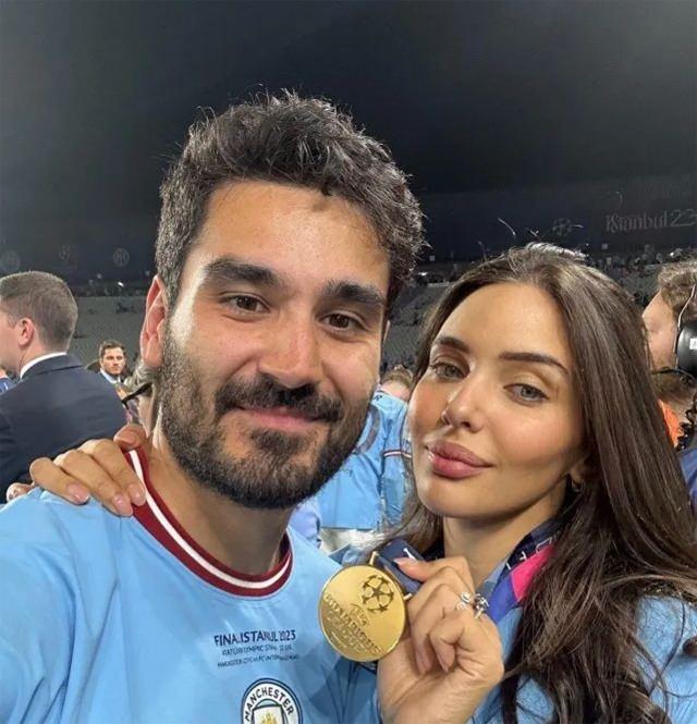 İlkay Gündoğan ve eşi Sara Gündoğan