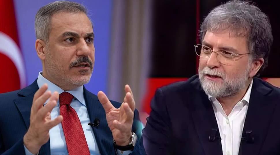 Dışişleri Bakanı Hakan Fidan ve Ahmet Hakan