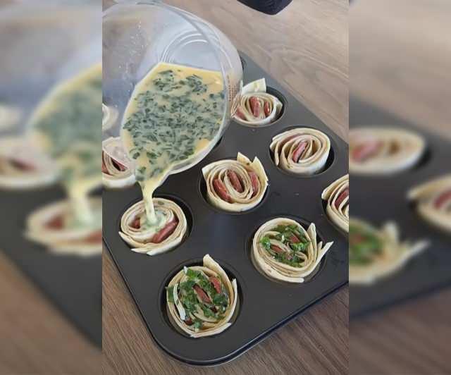 Sucuklu pratik lavaş böreği yapılışı