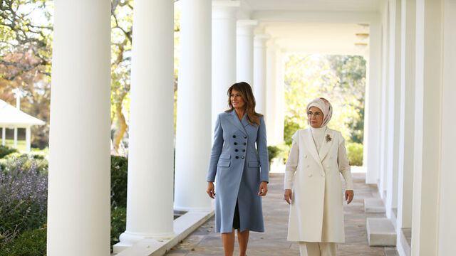 Emine Erdoğan ve Melania Trump