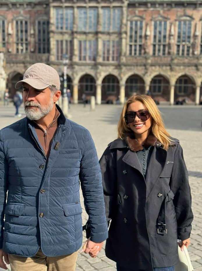 Özcan Deniz ve eşi Samar Dadgar