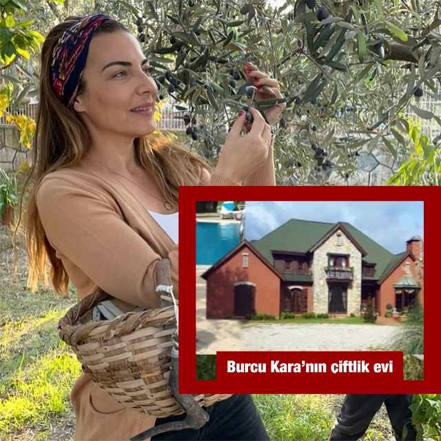 Burcu Karanın çiftlik evi