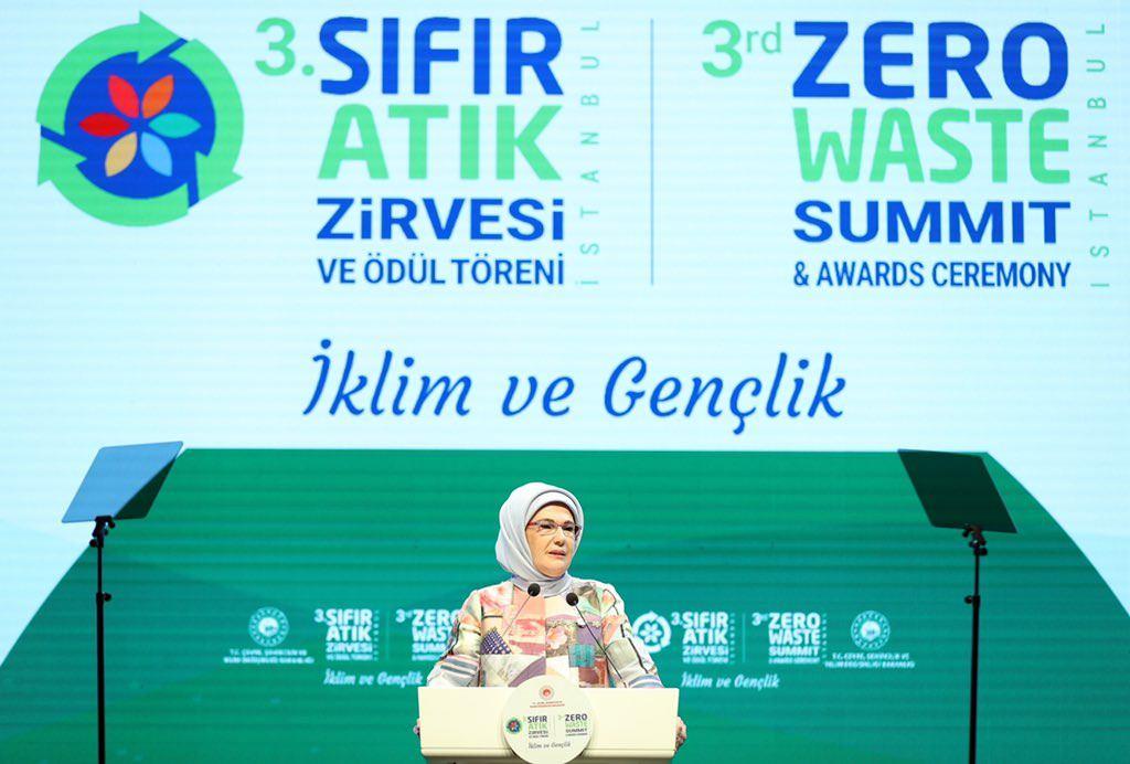 Emine Erdoğan sıfır atık projesi