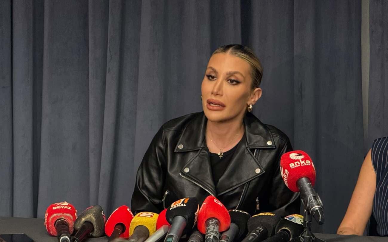 İrem Derici basın toplantısı