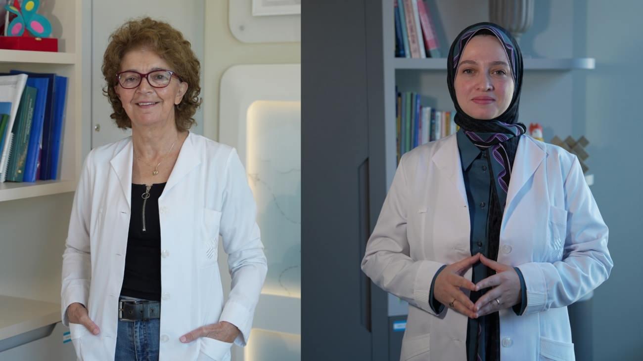Prof.Dr. Dilara Füsun İçağasıoğlu ve Uzm.Dr. Zeynep Zorlu