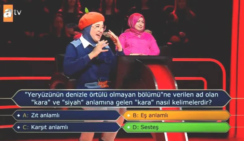 Funda Kayacık Kim Milyoner Olmak İster yarışmasına katıldı