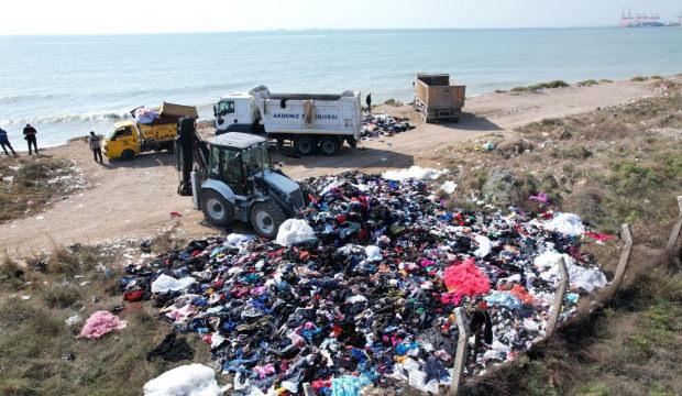 Mersin'de skandal görüntü: Çevreyi katlettiler!