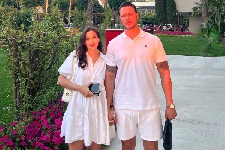 Burak Çelik ve eşi Ece Çelik