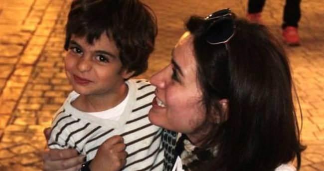 Belçim Bilgin ve oğlu Rodin Edoğanın küçüklüğü