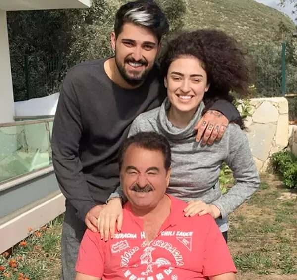 İbrahim Tatlıses, kızı Dilan ve Oğlu İdo