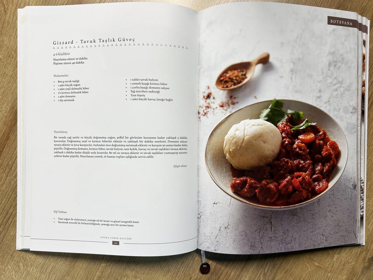 Gizzard tarifi, kitap içi görsel