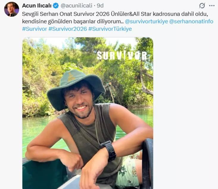 Serhat Onat survivor