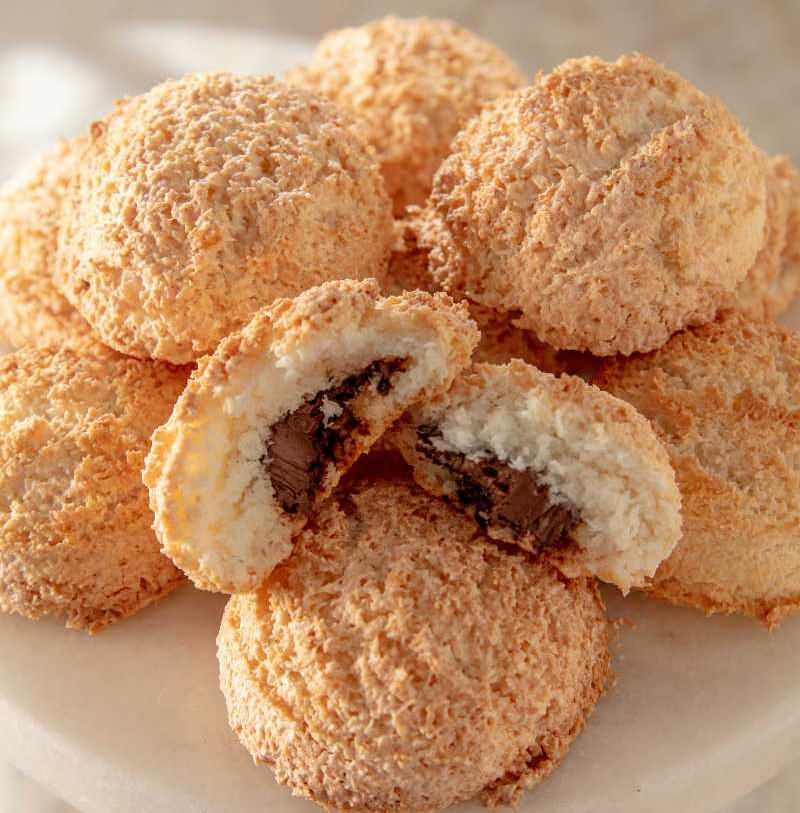 İçi çikolata dolgulu coco kurabiye