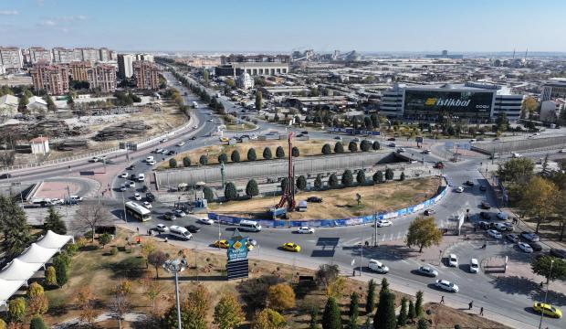 Konya'da yeni tramvay hattı için çalışmalar başladı 