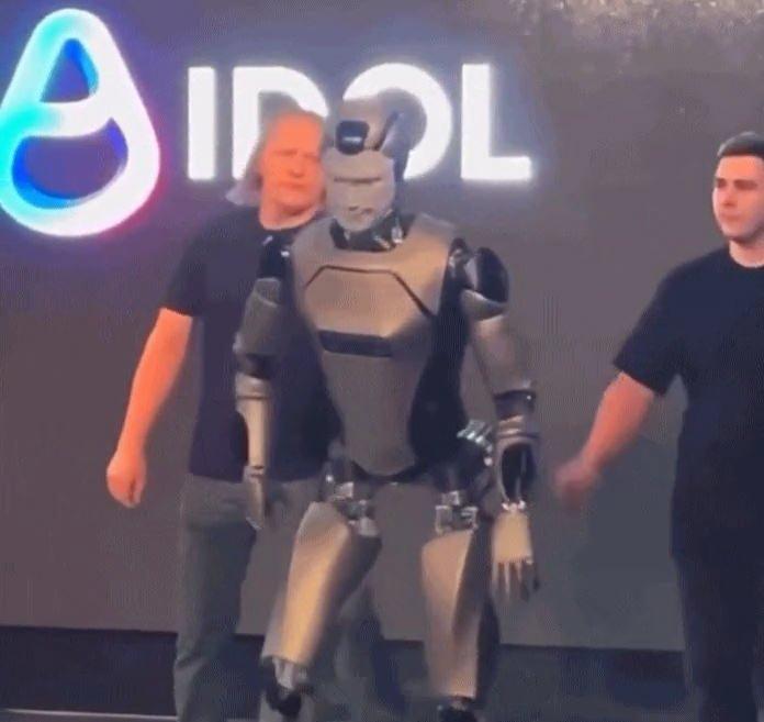 Robotun sendeleme anı