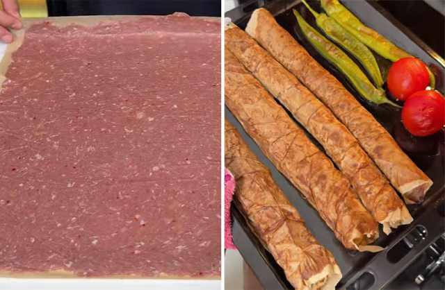 Yeni nesil pratik et döner tarifi yapılışı