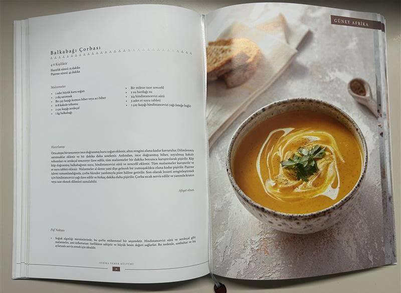Kitapta tarifin bulunduğu sayfa