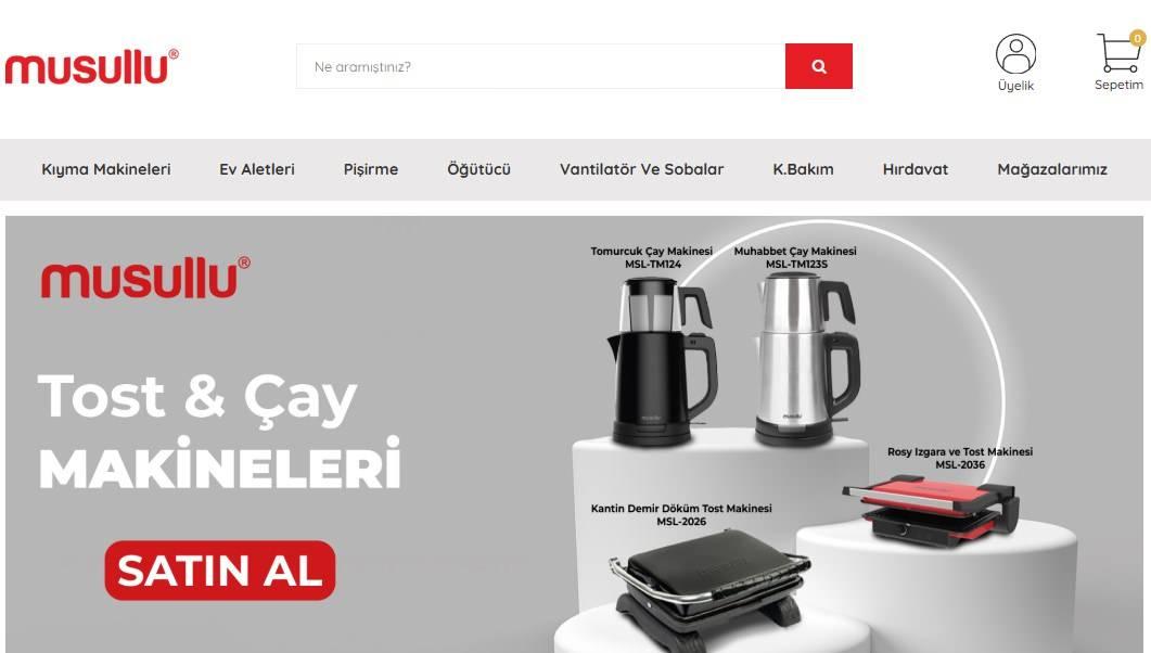 Musullu küçük ev aletleri