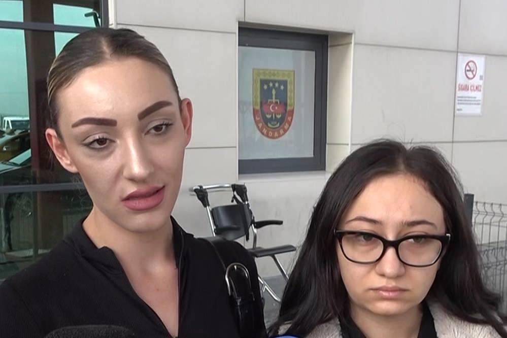 Güllünün kızı Tuğyan Ülkem Gülter ve arkadaşı Sultan Nur Ulu