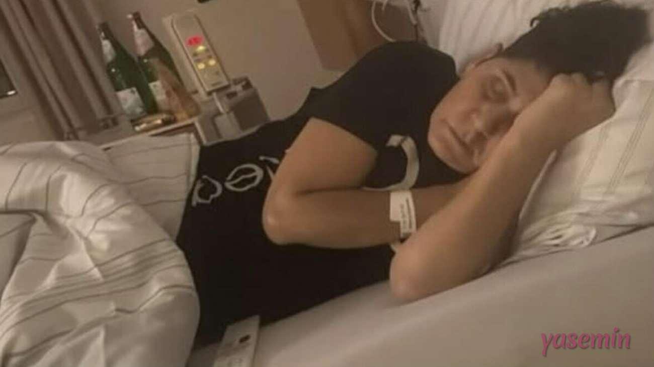 Cansever hasta yatağından paylaştığı o fotoğraf