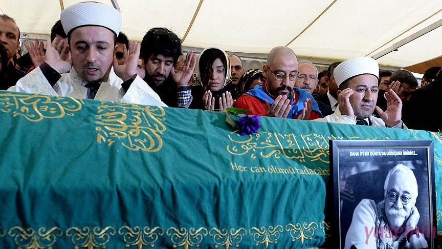 Levent Kırcanın cenazesi