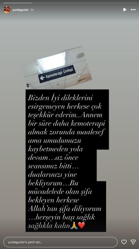 Özcan Denizin kız kardeşinin paylaşımı