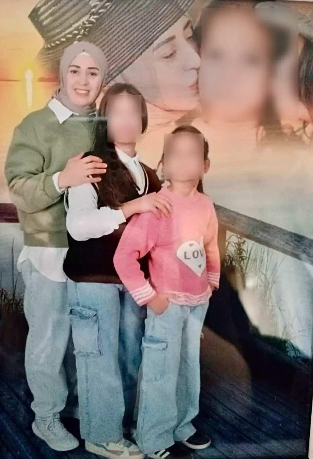 Şengül Öz ve çocukları