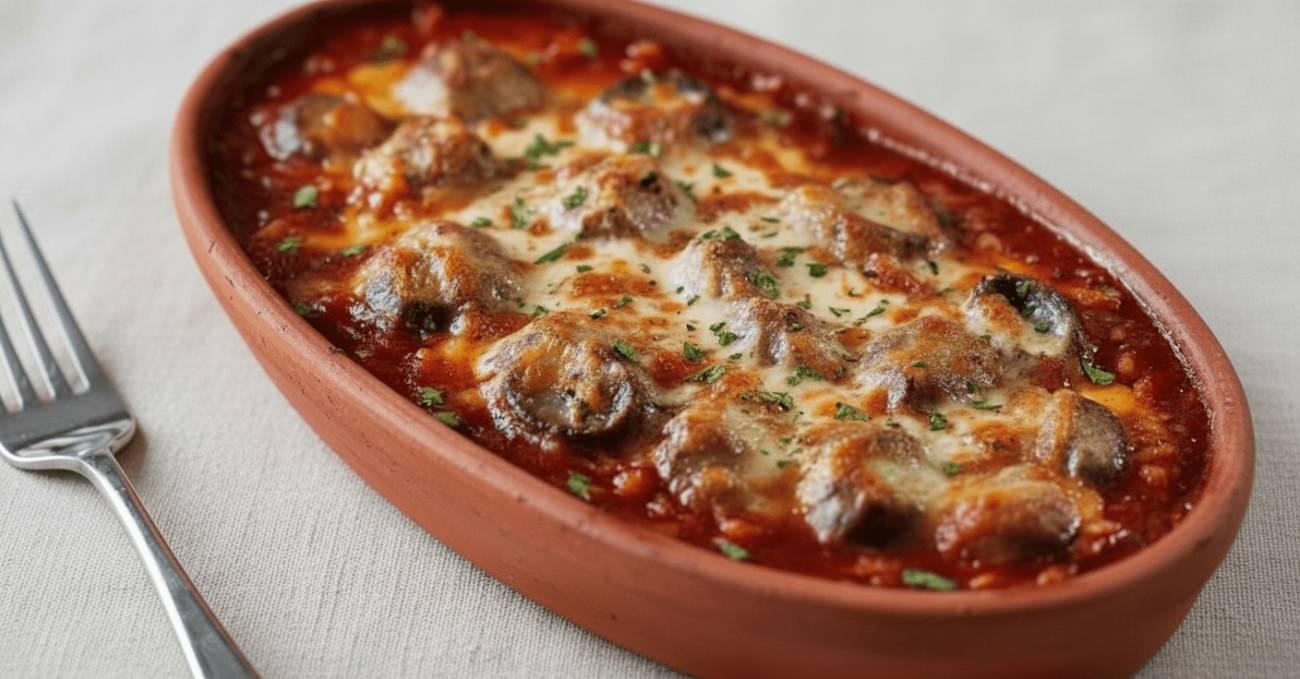 Güveçte mantar sote