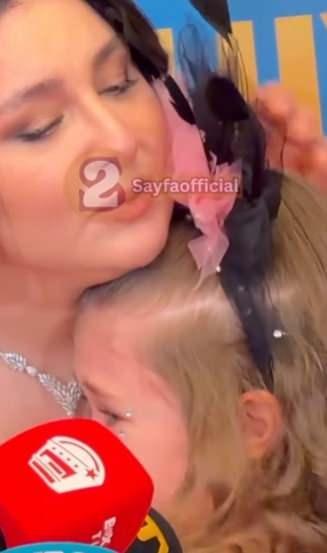 Damla çolakın gözyaşlarına hakim olamadığı görüntüsü